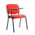 Stuhl HLO-CP111 mit Klapptisch Stoff ~ rot