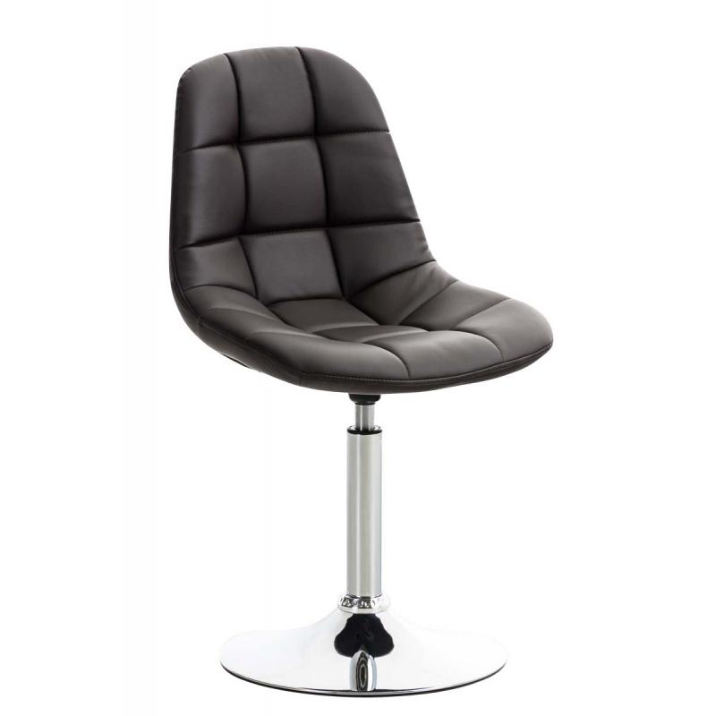 Stuhl HLO-CP24Kunstleder ~ braun