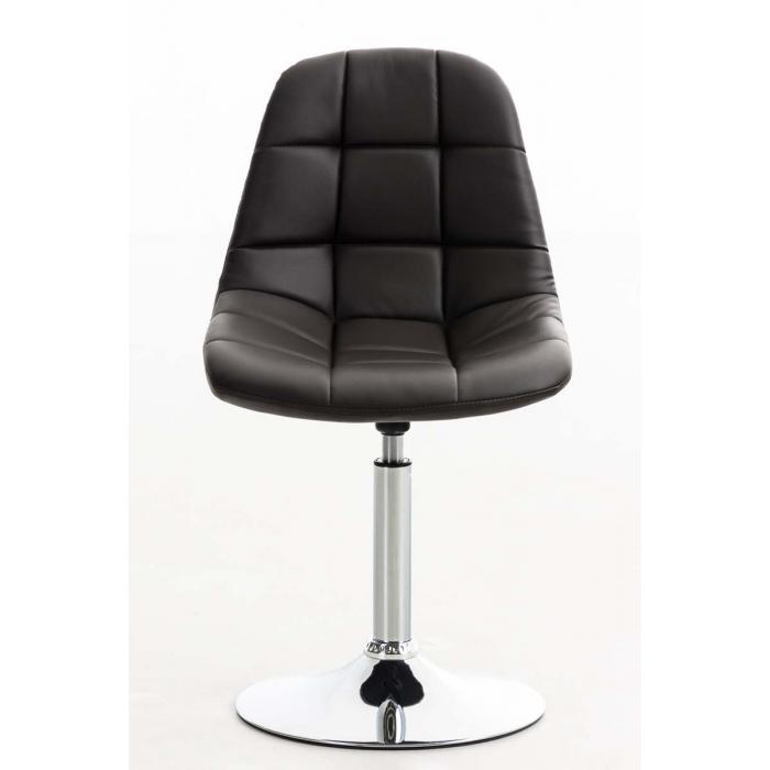 Stuhl HLO-CP24Kunstleder ~ braun