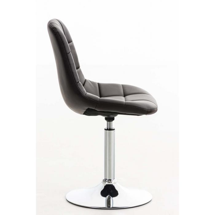 Stuhl HLO-CP24Kunstleder ~ braun