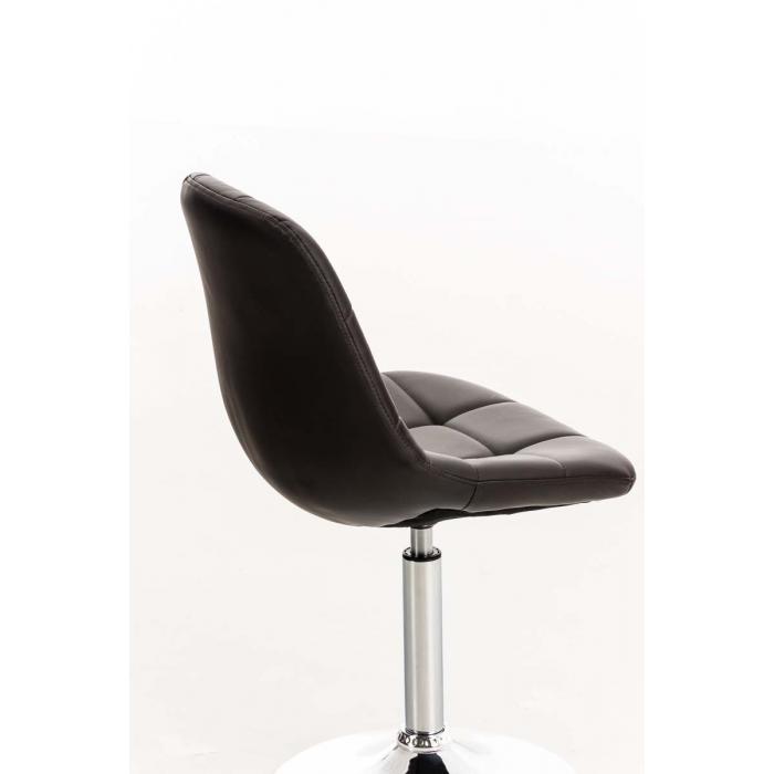 Stuhl HLO-CP24Kunstleder ~ braun