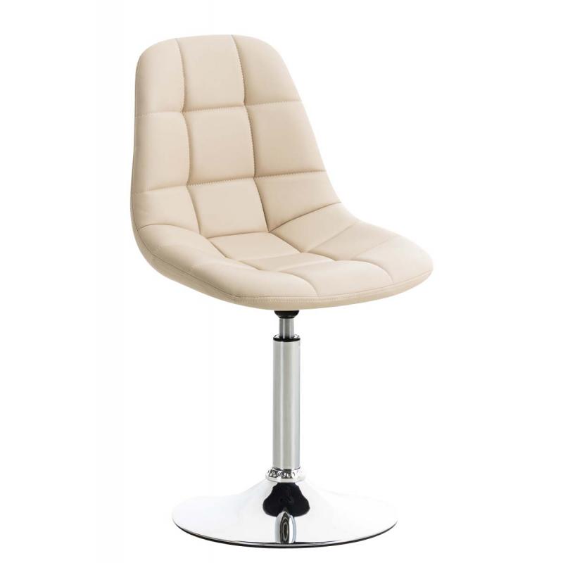 Stuhl HLO-CP24Kunstleder ~ creme