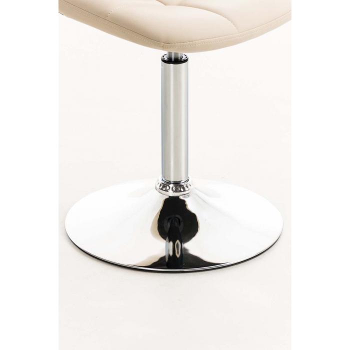 Stuhl HLO-CP24Kunstleder ~ creme