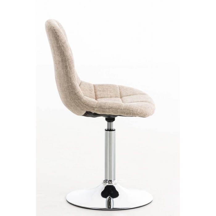 Stuhl HLO-CP41 Stoff ~ creme