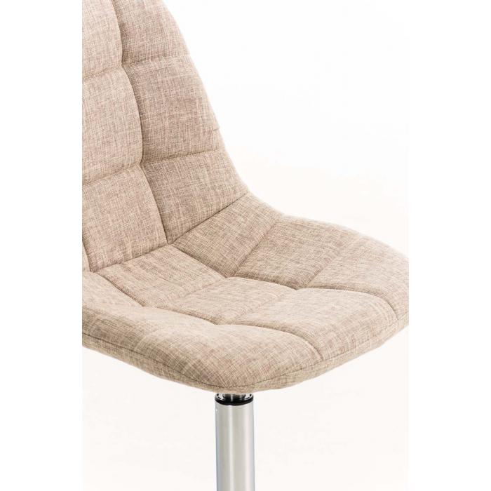 Stuhl HLO-CP41 Stoff ~ creme