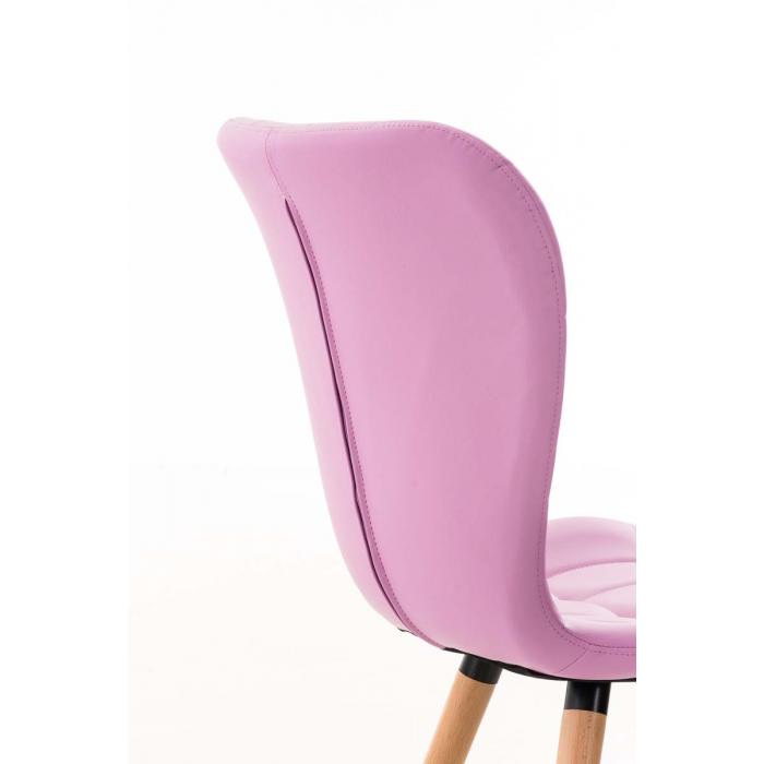 Stuhl HLO-CP2 PU natura ~ pink von Heute-Wohnen