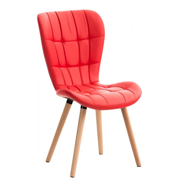 Stuhl HLO-CP2 PU natura ~ rot