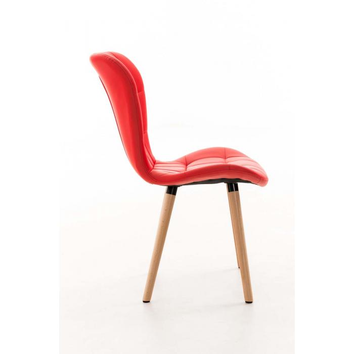 Stuhl HLO-CP2 PU natura ~ rot