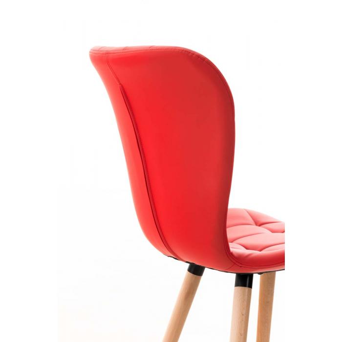 Stuhl HLO-CP2 PU natura ~ rot