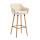 Barhocker HLO-CP19 Kunstleder ~ creme