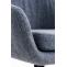 Barhocker HLO-CP19 Stoff ~ blau