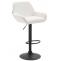 Barhocker HLO-CP8 Kunstleder ~ wei