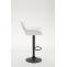 Barhocker HLO-CP8 Kunstleder ~ wei