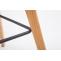 Barhocker HLO-CP40 Kunstleder Natura ~ braun