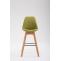 Barhocker HLO-CP40 Stoff Natura ~ grn