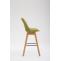 Barhocker HLO-CP40 Stoff Natura ~ grn
