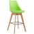 Barhocker HLO-CP40 Kunststoff Natura ~ grn