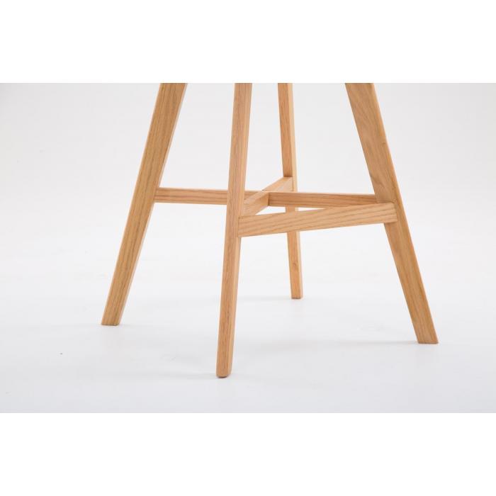 Barhocker HLO-CP12 Stoff Natura ~ blau