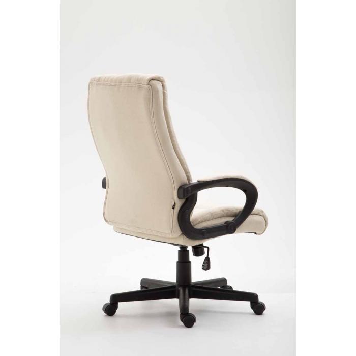 Brostuhl XL HLO-CP86 Stoff ~ creme