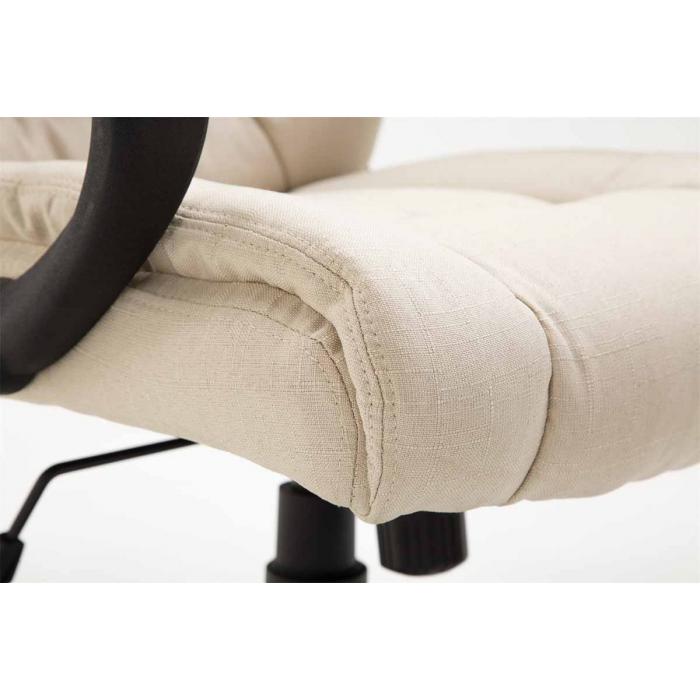 Brostuhl XL HLO-CP86 Stoff ~ creme