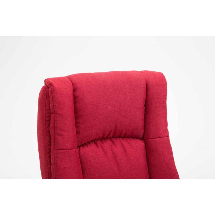 Brostuhl XL HLO-CP86 Stoff ~ rot