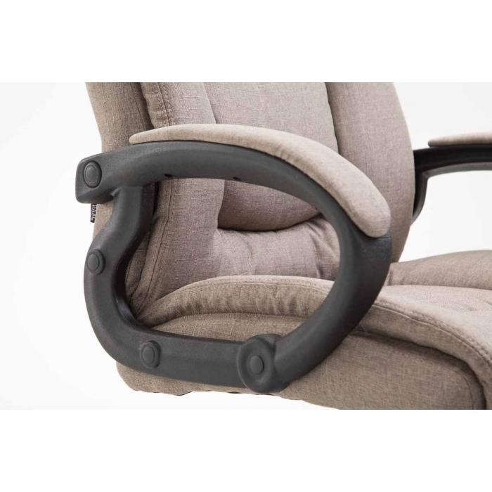 Brostuhl XL HLO-CP86 Stoff ~ taupe
