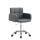 Arbeitshocker HLO-CP122 Kunstleder ~ grau