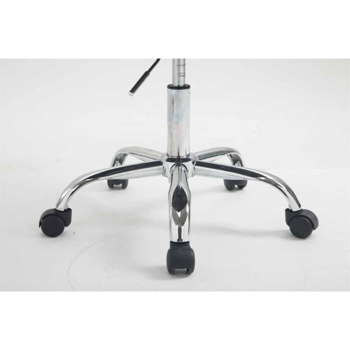 Arbeitshocker HLO-CP122 Kunstleder ~ creme