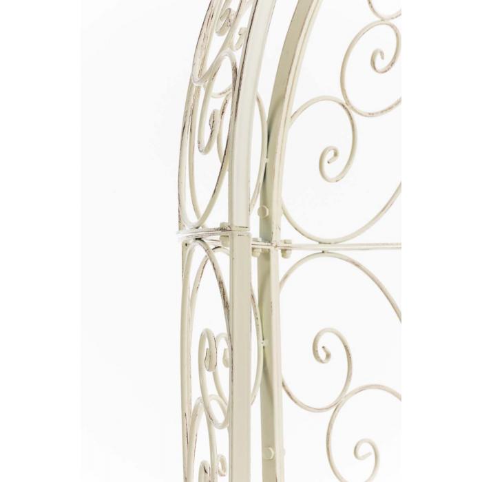 Halbpavillon HLO-CP4 mit Sitzbank ~ antik-creme