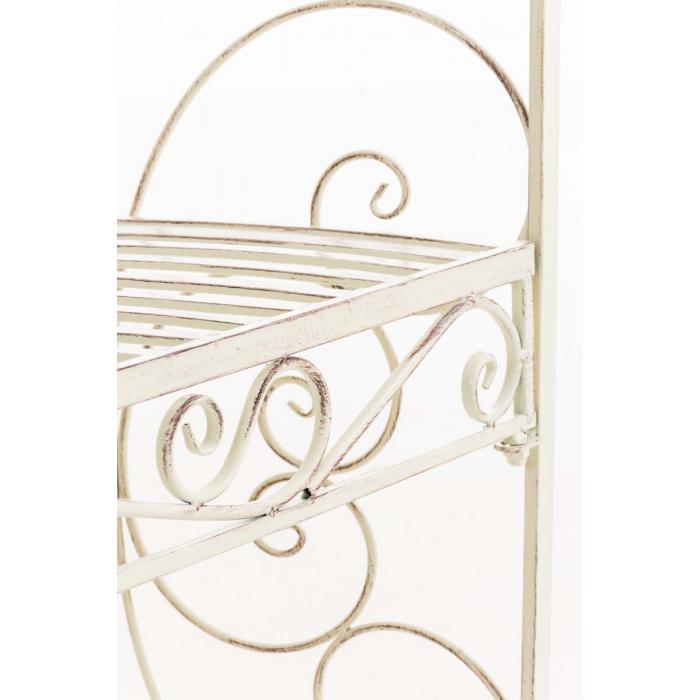 Halbpavillon HLO-CP4 mit Sitzbank ~ antik-creme