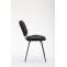 Besucherstuhl HLO-CP111 Stoff ~ schwarz