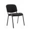 Besucherstuhl HLO-CP111 V2 Stoff ~ schwarz
