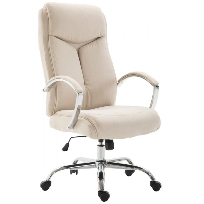 Brostuhl HLO-CP85 Stoff ~ creme