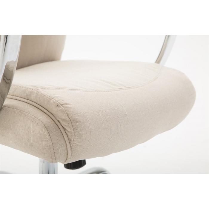 Brostuhl HLO-CP85 Stoff ~ creme