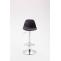 Barhocker HLO-CP24 Kunstleder ~ schwarz