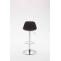 Barhocker HLO-CP24 Kunstleder ~ schwarz