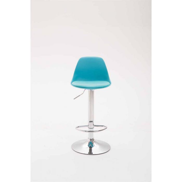 Barhocker HLO-CP24 Kunstleder ~ blau