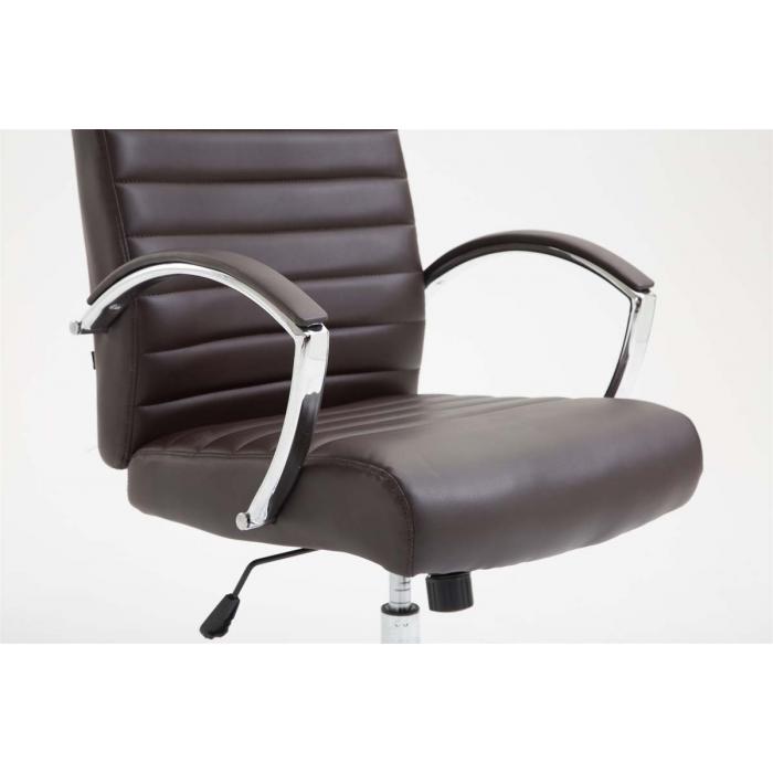 Brostuhl HLO-CP83 Kunstleder ~ braun