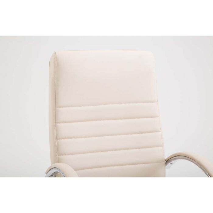 Brostuhl HLO-CP83 Kunstleder ~ creme