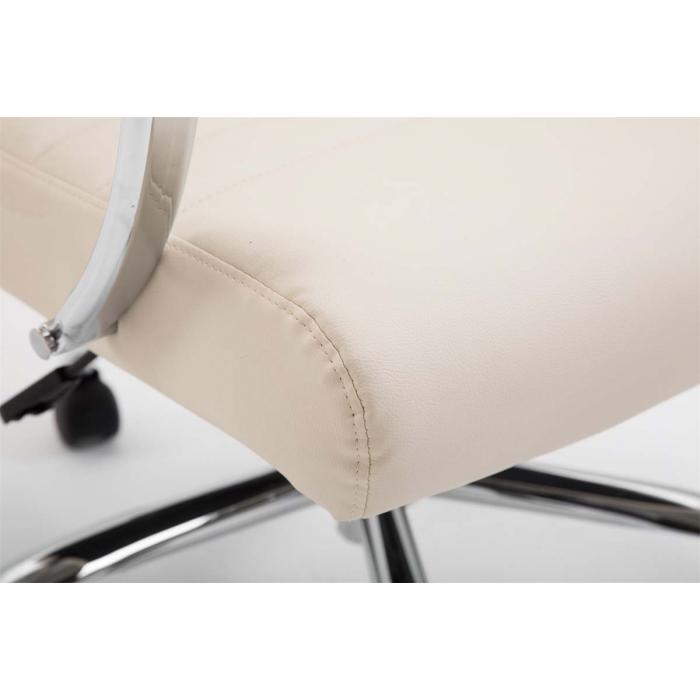 Brostuhl HLO-CP83 Kunstleder ~ creme