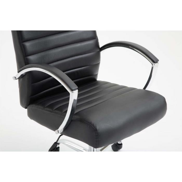 Brostuhl HLO-CP83 Kunstleder ~ schwarz