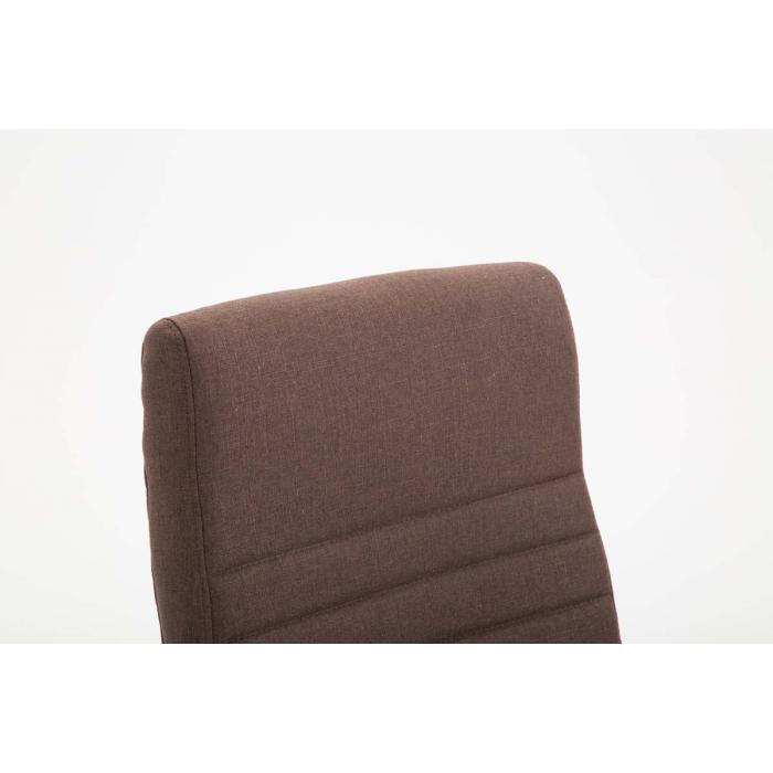 Brostuhl HLO-CP83 Stoff ~ braun