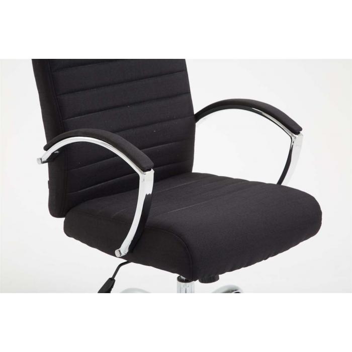 Brostuhl HLO-CP83 Stoff ~ schwarz