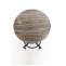 Barhocker HLO-CP70 Holz ~ antik silber