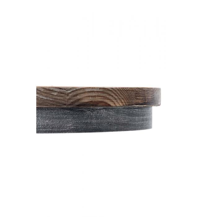Bartisch HLO-CP2 Holz ~ antik silber