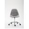 Brostuhl HLO-CP73 Stoff ~ grau
