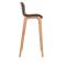 Barhocker HLO-CP20 Stoff Natura ~ braun