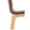 Barhocker HLO-CP20 Stoff Natura ~ braun