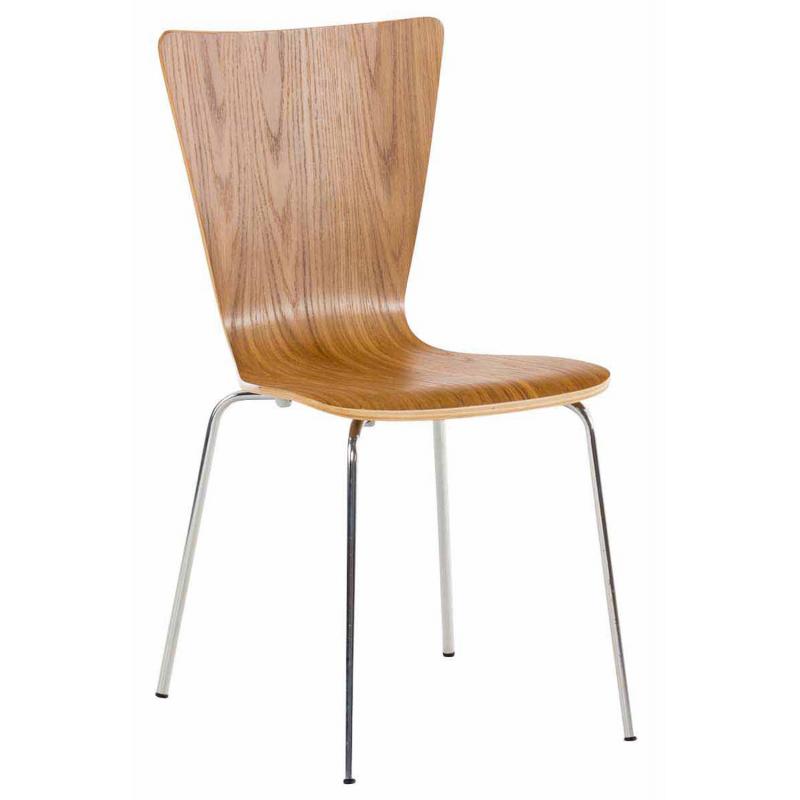 Besucherstuhl HLO-CP84 ~ eiche