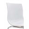 2er Set Barhocker HLO-CP20 Kunststoff 4-Fu Gestell chrom ~ wei